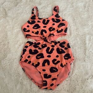 Art Class XL cheeta print swimsuit